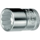 Steckschlüsseleinsatz D 30 3/8 Zoll 12-kant SW 14mm...