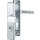 Schutzgarnitur London 78G/2222ZA/2410/113 Aluminium F4 72 mm 41-46 mm HOPPE