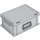 Ku.-Koffer L400xB300xH183mm PP 1 Griff Schiebeverschluss grau 14l