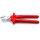 Kraftseitenschneider L.250mm VDE Form 0 tauchisol.KNIPEX