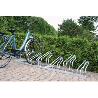 Fahrradbügelparker 1-s.90Grad verz.Anz.Radstände 3 z.Schr.zerlegt