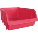 Sichtlagerkasten L489/422xB312xH184mm PP rot stapelbar...