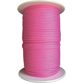 Pflastererschnur L.100m D.3mm 100kg PP pink