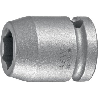 Kraftschraubersteckschlüsseleinsatz 720 1/2 Zoll 6KT SW 16mm L.38mm ASW