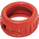 Manometerschutzkappe rot D.63mm Gum.