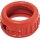 Manometerschutzkappe rot D.63mm Gum.