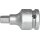 Kraftschraubersteckschlüsseleinsatz 725 1/2 Zoll i6-KT.SW 6mm L.55mm ASW