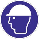 Folie Kopfschutz benutzen D.200mm blau/weiß ASR...