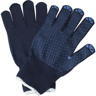 Handschuhe Isar Gr.9 blau EN 388 PSA II in.Baumwolle,au.PA PROMAT