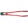 Bolzenschneider L.910mm Mehrkomp.-Hüllen weich 13mm mittel 10mm hart 9mm KNIPEX
