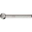 Frässtift KUD D.10mm Kopf-L.9mm Schaft-D.6mm HSS...