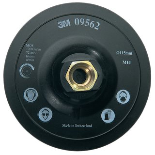 Sttzteller Scotch Brite? DH-AC D.125mm M14 kletthaftend 3M