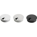 Kabeldf.80mm Ku.grau EL.-D.80mm HETTICH