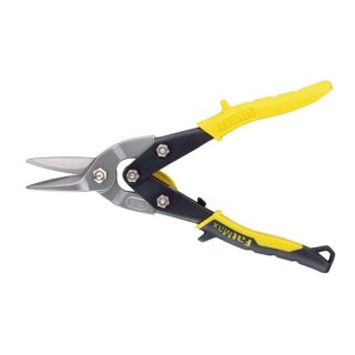 Blechschere MAXSTEEL® L.250mm ger.Blech max.1,2mm VA max.0,7mm STANLEY