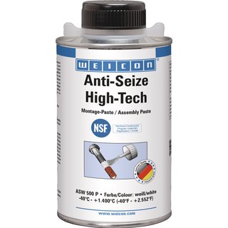 Montagepaste Anti-Seize High-Tech 500g wei NSF H1 Dose WEICON