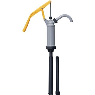 Handhebel Fasspumpe PP, Teleskopsaugrohr 400-900mm 16L./min. für Kerosin,Diesel,