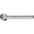 Frässtift KUD D.12mm Kopf-L.10mm Schaft-D.6mm HSS...