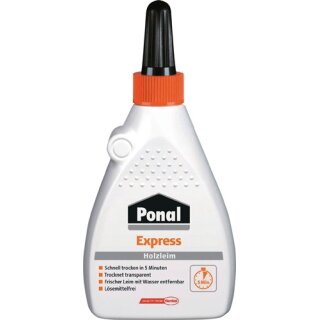Holzleim Express 120g EN 204: D1,D2 Flasche PONAL