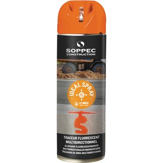 Markierungsspray IDEAL leuchtorange 500ml Spraydose SOPPEC