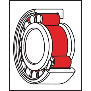 MoS -Mehrzweck-Hochleistungsfett OKS 400 schwarz 400ml Kartusche OKS