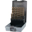 Spiralbohrersatz DIN338 Typ UNI D.1-10mm 0,5mm steigend...