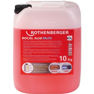 Entkalkungsmittel ROCAL Acid Multi 10 kg f. Kupfer Stahl VA Rothenberger