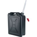 Kraftstoffkanister 20L. schwarz Polyethylen BAM/RKK,,UN
