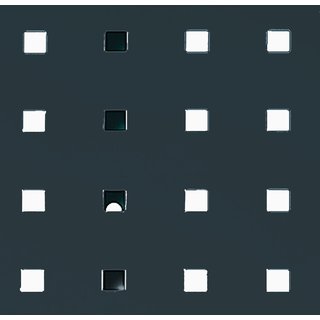 Lochplatte B457xL495mm grau BOTT