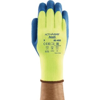 Kälteschutzhandschuhe ActivArmr® 80-400 Gr.10 gelb/blau EN 388,EN 511,EN 407