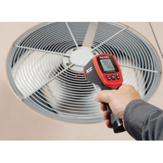 Infrarotthermometer micro IR-200 -50 b.1200GradC  1Grad C 1x9V-Block RIDGID