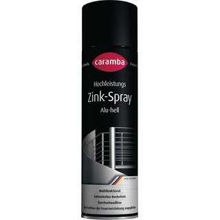 Zinkspray Alu hell 500 ml Spraydose CARAMBA