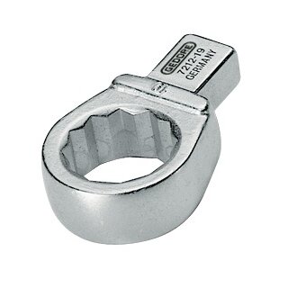 Ringeinsteckwerkzeug 7212-18 SW 18mm 9x12mm CV-Stahl GEDORE
