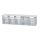 Klarsichtmagazin H164xB600xT134mm 5 x C Ku.weiß LOCKWEILER