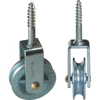 Waschseilrolle 5000 Nut 10mm verz.Grauguss Halterung STA verz.BETZ