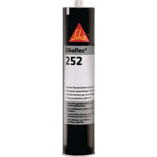 Konstruktionsklebstoff Sikaflex®-252 weiß 300 ml Kartusche SIKA
