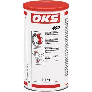 MoS -Mehrzweck-Hochleistungsfett OKS 400 schwarz 1kg Dose OKS