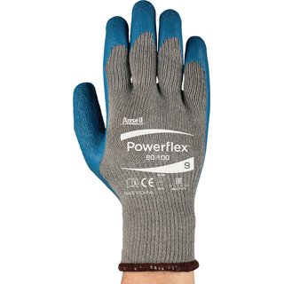 Handschuhe ActivArmr 80-100 Gr.10 blau/grau EN 388 PSA II