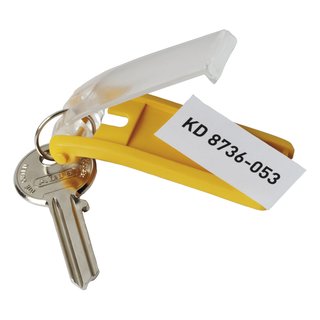 Schlsselanhnger Key Clip rot Ku.