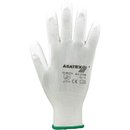 Handschuhe Gr.10 wei EN 388 PSA II Nyl.m.PU ASATEX