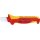 Abmantelungsmesser L.155mm Klingen-L.28mm VDE Mehrkomponentengriff KNIPEX