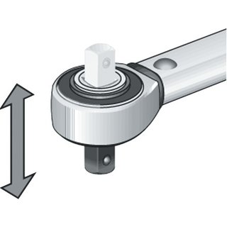 Drehmomentschlssel 1/2 Zoll 60-300 Nm Durchsteck-VK PROMAT