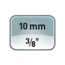 Steckschlüsselsatz IN 30 LKM 10-tlg.3/8 Zoll 4-10mm f.i6-KT.-Schr.GEDORE