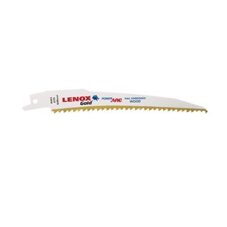 Sbelsgeblatt Gold L.152mm B.19mm TPI 6 5 St./Karte LENOX