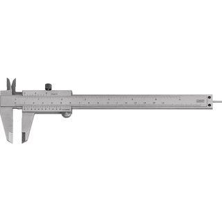 Taschenmessschieber DIN 862 150mm m.Schr.eck.parallaxfrei PROMAT