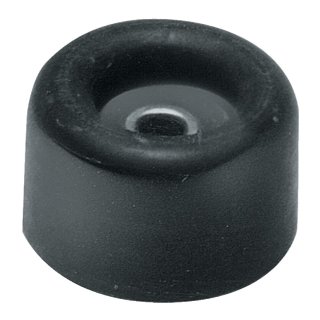 Türpuffer D.30mm H.18mm Gum.schwarz Dübelmontage