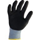 Handschuhe Flex Gr.10 grau/schwarz EN 388 Kat.II PROMAT