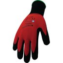 Handschuhe Condor Gr.9 rot/schwarz EN 388 EN 407 PSA II...