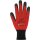Handschuhe Condor Gr.9 rot/schwarz EN 388 EN 407 PSA II ASATEX