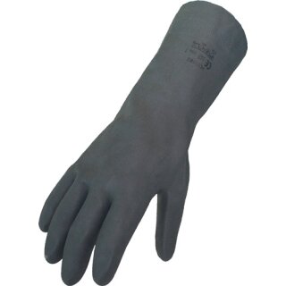 Chemiehandschuh Gr.9 schwarz EN 388,EN 374 PSA III ASATEX