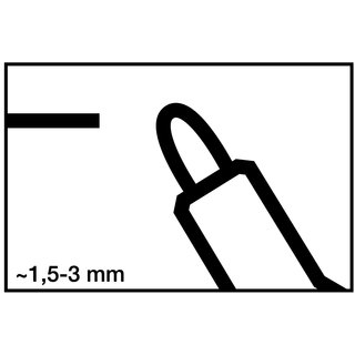 Whiteboardmarker 250 schwarz Strich-B.1,5-3mm Rundspitze EDDING